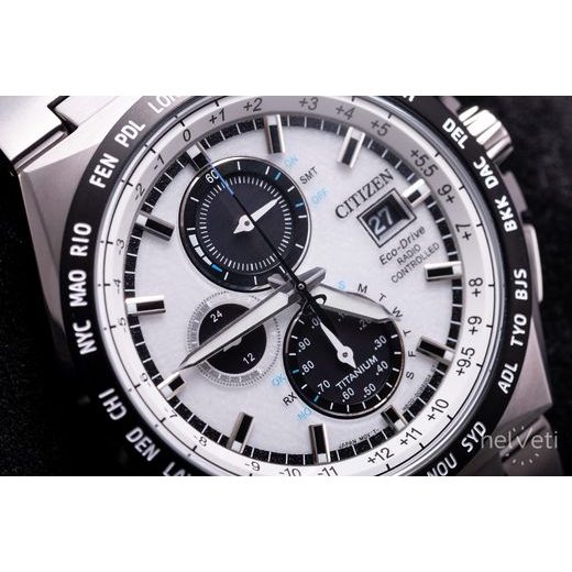 CITIZEN WORLDTIME RADIO CONTROLLED SUPER TITANIUM AT8238-84A - SUPER TITANIUM - BRANDS