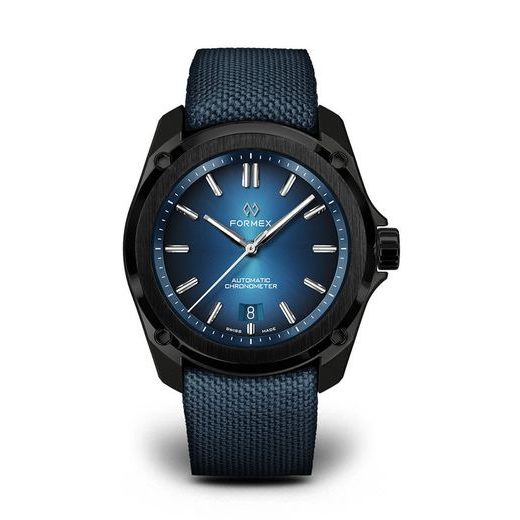 FORMEX ESSENCE LEGGERA FORTYTHREE AUTOMATIC CHRONOMETER ELECTRIC BLUE - ESSENCE LEGGERA - BRANDS