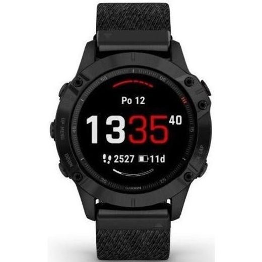 GARMIN FENIX6 PRO SAPPHIRE, BLACKDLC/BLACKNYLON BAND (MAP/MUSIC) 010-02158-17 - GARMIN - ZNAČKY