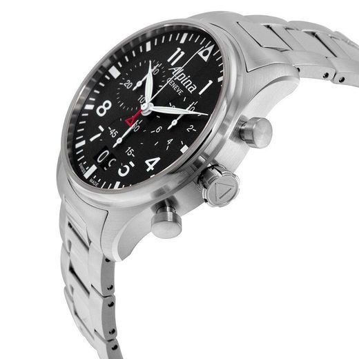 ALPINA STARTIMER PILOT BIG DATE CHRONOGRAPH AL-372B4S6B - ALPINA - BRANDS