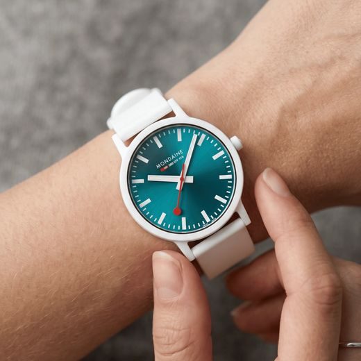 MONDAINE ESSENCE TRANSFORMATIVE TEAL LIMITED EDITION MS1.41140.RA - ESSENCE - ZNAČKY