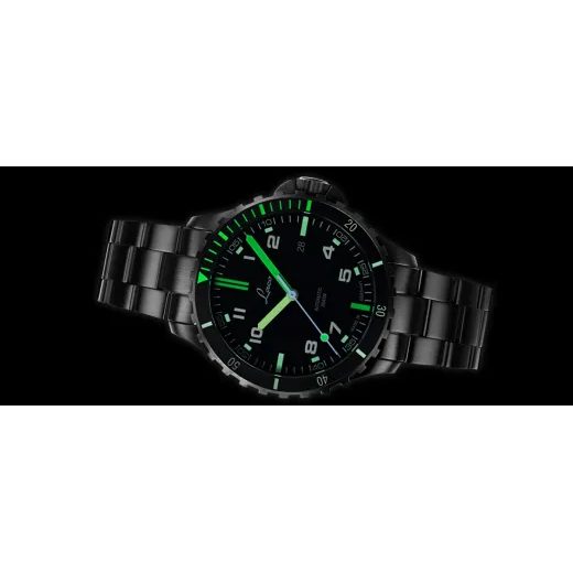 Iron Annie Amazonas Impression Quartz Watch, Black, 41 mm, GMT, Date, -  Iguana Sell