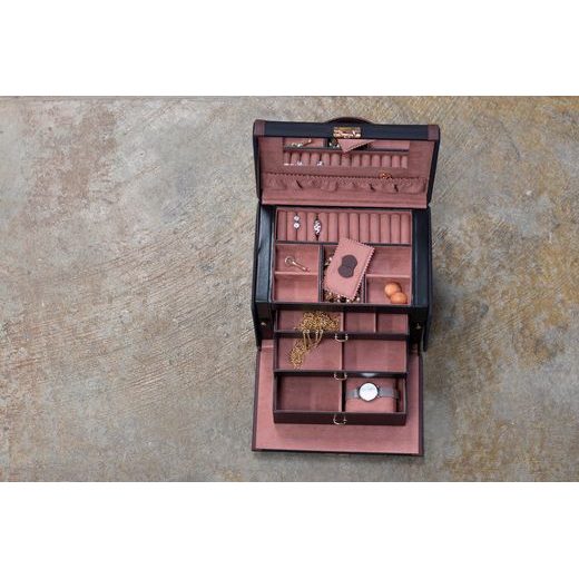 JEWELLERY BOX FRIEDRICH LEDERWAREN COPENHAGEN 23337-2 - JEWELLERY BOXES - ACCESSORIES