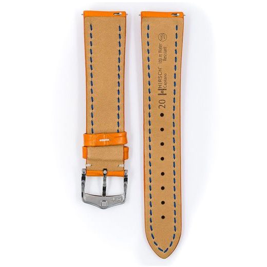 ŘEMÍNEK HIRSCH CAPITANO - ORANŽOVÝ - STRAPS - ACCESSORIES