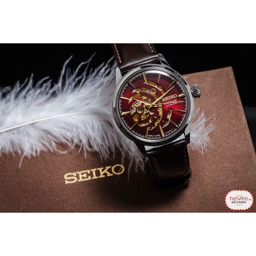 SEIKO PRESAGE SSA457J1 COCKTAIL TIME RED BRICK LIMITED EDITION - SEIKO - ZNAČKY