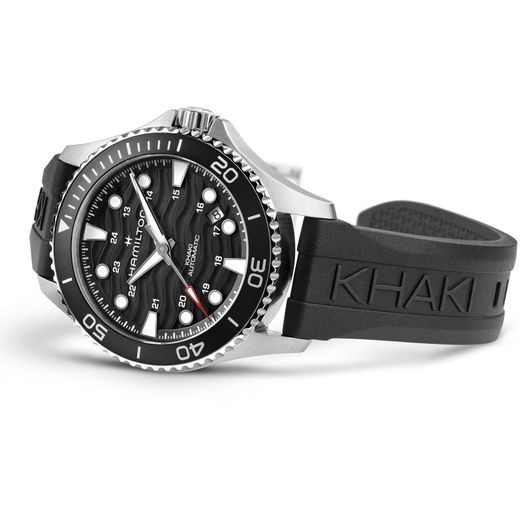 HAMILTON KHAKI NAVY SCUBA AUTO 40MM H82415330 - KHAKI NAVY - ZNAČKY
