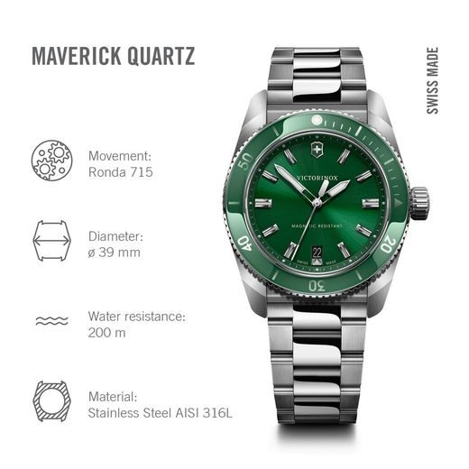 VICTORINOX MAVERICK QUARTZ 242096 - MAVERICK GS - ZNAČKY