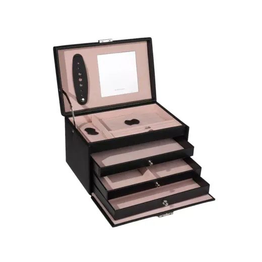 FRIEDRICH LEDERWAREN CLASSICO ROSÉ JEWELLERY CASE 23238-20 - JEWELLERY BOXES - ACCESSORIES