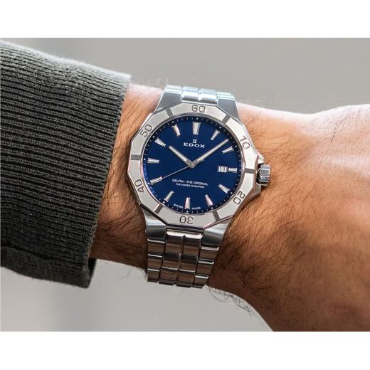 EDOX DELFIN QUARTZ DATE 53021-3M-BUIN - DELFIN - BRANDS