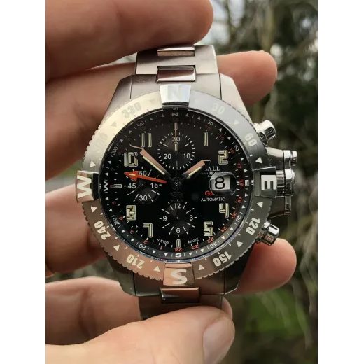 BALL ENGINEER HYDROCARBON SPACEMASTER ORBITAL II GMT DC3036C-SA-BK - ENGINEER HYDROCARBON - BRANDS