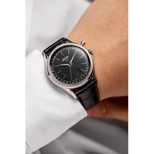 VULCAIN CRICKET PRESIDENT 36 MM - BLACK - CRICKET PRESIDENT - BRANDS