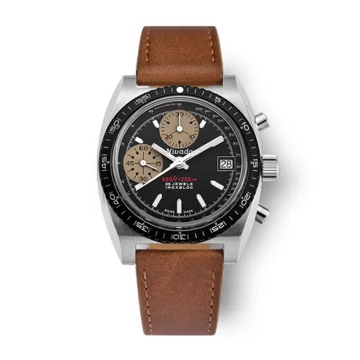 NIVADA GRENCHEN AUTOCHRON WHITE AUTOMATIC - AUTOCHRON - BRANDS