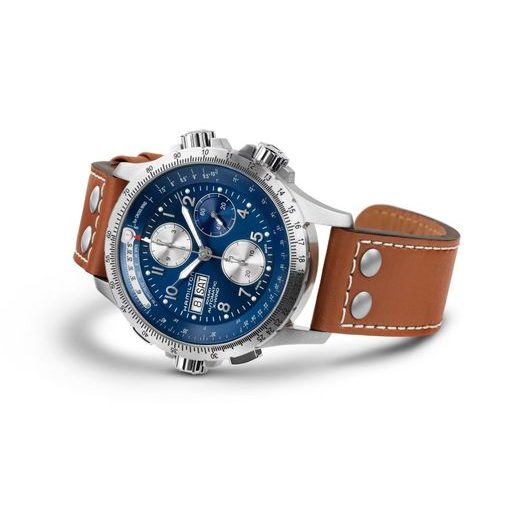 HAMILTON KHAKI AVIATION X-WIND AUTO CHRONO H77506540 - KHAKI AVIATION - BRANDS