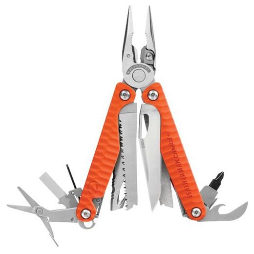 MULTITOOL LEATHERMAN CHARGE PLUS G10 ORANGE - PLIERS AND MULTITOOLS - ACCESSORIES