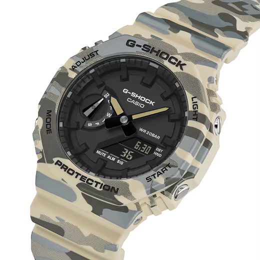 CASIO G-SHOCK GA-2100CM-5AER CAMOUFLAGE SERIES - CASIOAK - ZNAČKY