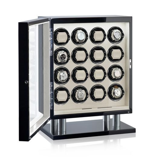 WATCH WINDER HEISSE & SÖHNE COLLECTOR 16 PRIME 70019-30 - WATCH WINDERS - ACCESSORIES