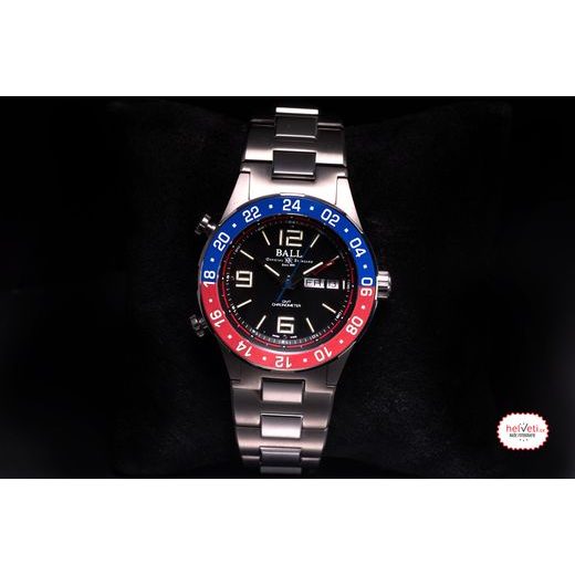 BALL ROADMASTER MARINE GMT COSC LIMITED EDITION DG3030B-S4C-BK - ROADMASTER - BRANDS