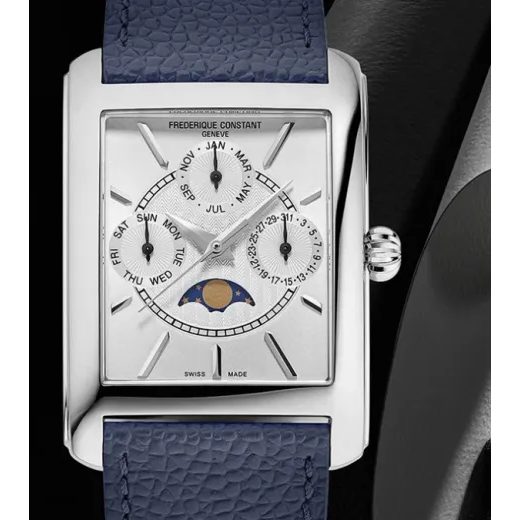 FREDERIQUE CONSTANT CLASSICS CARREE CALENDAR MOONPHASE FC-265S4C6 - CLASSICS GENTS - BRANDS