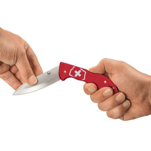KNIFE VICTORINOX EVOKE BS ALOX, BEIGE 0.9415.DS249 - POCKET KNIVES - ACCESSORIES
