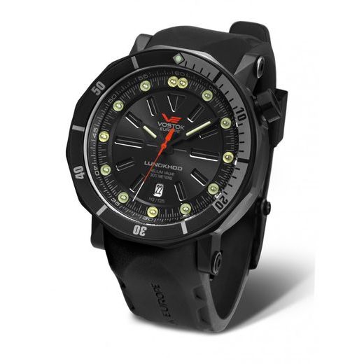 SILIKONOVÝ ŘEMÍNEK VOSTOK EUROPE PRO MODELY LUNOCHOD - ČERNÝ/ČERNÁ SPONA - ŘEMÍNKY - OSTATNÍ