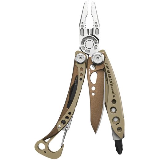LEATHERMAN SKELETOOL CX SANDSTORM 833546 - CLEȘTI ȘI MULTITOOL-URI - ALTELE