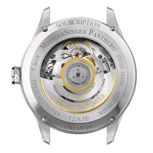 MEISTERSINGER SOUSCRIPTION PANTHERO JUMPING HOUR GUILLOCHÉ SOUS-PTJHG927B - MEISTERSINGER - ZNAČKY