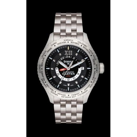 TRASER CLASSIC AUTOMATIC MASTER UTC STEEL - TRASER - BRANDS