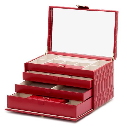 JEWELLERY BOX WOLF CAROLINE LARGE 329672 - JEWELLERY BOXES - ACCESSORIES