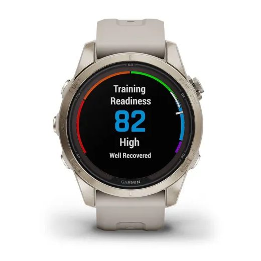 GARMIN FĒNIX 7S PRO SAPPHIRE SOLAR EDITION SOFT GOLD S KOŽENÝM ŘEMÍNKEM LIMESTONE - 010-02776-30 - FENIX 7S - BRANDS