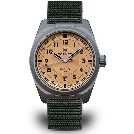 FORMEX FIELD AUTOMATIC GEN 2 GOLDEN HONEY NYLON-VELCRO KHAKI GREEN 0660.1.6585.877 - FIELD AUTOMATIC - MĂRCI