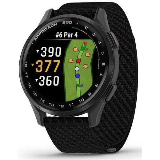 GARMIN APPROACH® S50 SLATE, NYLONOVÝ ŘEMÍNEK BLACK COMFORTFIT 010-03010-00 - APPROACH - ZNAČKY