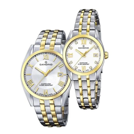 SET CANDINO CLASSIC 4702/A A 4704/A - WATCHES FOR COUPLES - WATCHES