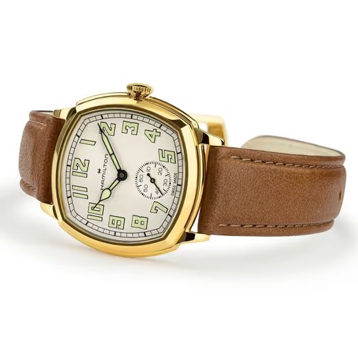 HAMILTON AMERICAN CLASSIC CUSHION MECHANICAL 34MM H36139520 - AMERICAN CLASSIC - ZNAČKY