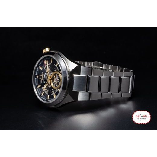 Bulova Wilton GMT Automatic Black Dial for Rs.46,010 for sale from a  Trusted Seller on Chrono24