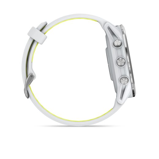 GARMIN FORERUNNER® 970 TITANOVÁ LUNETA WHITESTONE A POLOPRŮHLEDNÝ ŘEMÍNEK WHITESTONE/AMP YELLOW 010-02969-11 - FORERUNNER 970 - ZNAČKY