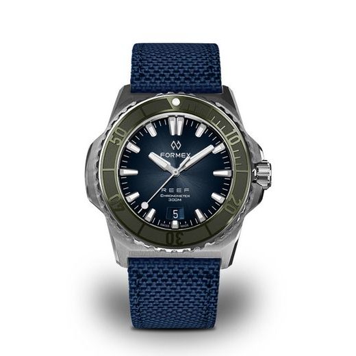 FORMEX REEF 39,5 AUTOMATIC CHRONOMETER BLUE DIAL - REEF - ZNAČKY
