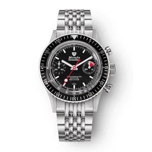 NIVADA GRENCHEN CHRONOMASTER WHITE LOLLIPOP MANUAL - CHRONOMASTER - ZNAČKY