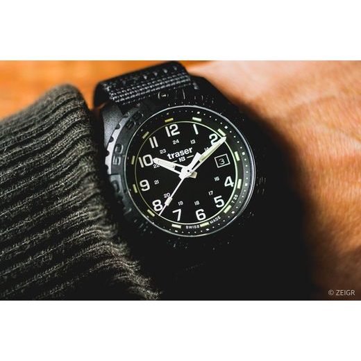 TRASER P96 OUTDOOR PIONEER EVOLUTION BLACK, NATO - SPORT - BRANDS