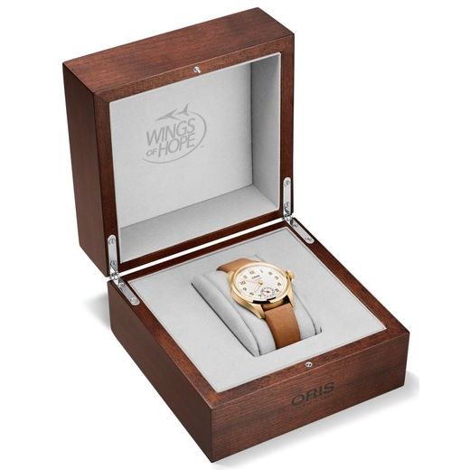 ORIS BIG CROWN CALIBRE 401 WINGS OF HOPE GOLD LIMITED EDITION 01 401 7782 6081-SET - BIG CROWN - ZNAČKY