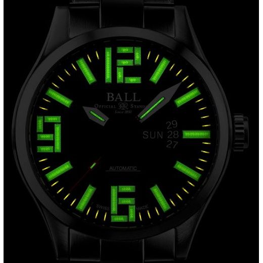 BALL ENGINEER MASTER II AVIATOR NM1080C-P14A-BK - BALL - ZNAČKY