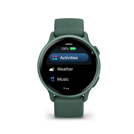 GARMIN VÍVOACTIVE® 6 METALLIC JASPER GREEN / STRAP JASPER GREEN 010-02985-02 - VIVOACTIVE 6 - BRANDS