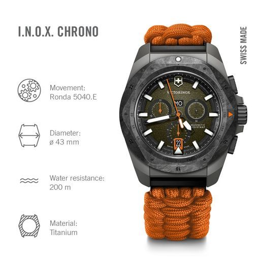 VICTORINOX I.N.O.X. CHRONO 242083.1 - I.N.O.X. - ZNAČKY