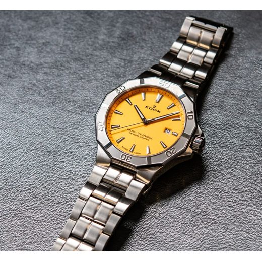 EDOX DELFIN QUARTZ DATE 53021-3M-JIN - DELFIN - BRANDS