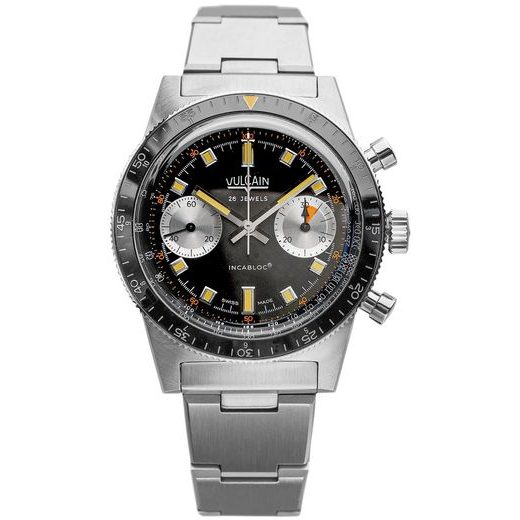 VULCAIN SKINDIVER CHRONOGRAPH BLACK - SKINDIVER CHRONO - ZNAČKY