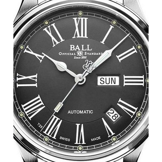 BALL TRAINMASTER ROMAN NM1058D-L4J-GY - BALL - ZNAČKY