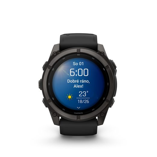 GARMIN FENIX® 9 - 51 MM, CARBON DLC BLACK 010-04763-11 - FENIX 9 - ZNAČKY