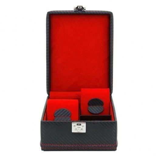 WATCH BOX FRIEDRICH LEDERWAREN CARBON 32049-2 - WATCH BOXES - ACCESSORIES