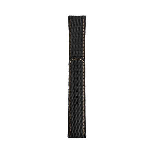 ŘEMÍNEK FORMEX ESSENCE THIRTYNINE DEPLOYANT ČERNÝ NYLON ZLATÉ PROŠITÍ (BEZ SPONY) NS.0333.815 - ŘEMÍNKY - OSTATNÍ