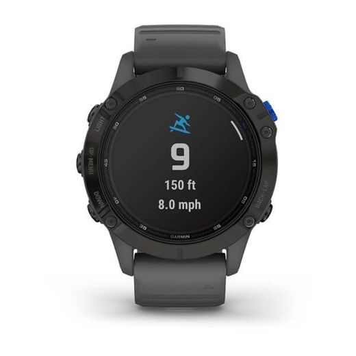 GARMIN FENIX6 PRO SOLAR, BLACK/SLATE BAND (MAP/MUSIC) 010-02410-11 - GARMIN - ZNAČKY