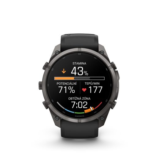 GARMIN FENIX® 9 PRO- 51 MM, CARBON GRAY DLC TITANIUM BLACK/PEBBLE 010-04337-16 - FENIX 9 PRO - ZNAČKY